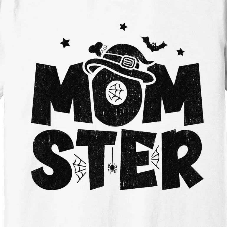 Mom Halloween Costume Halloween Mom Momster Halloween Premium T-Shirt