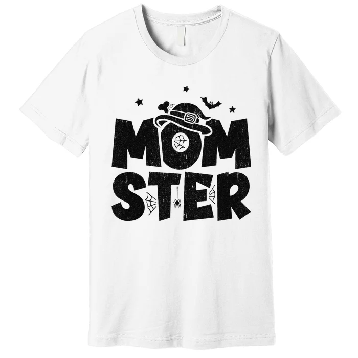 Mom Halloween Costume Halloween Mom Momster Halloween Premium T-Shirt