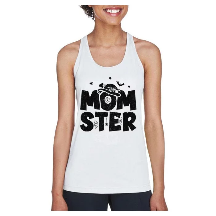 Mom Halloween Costume Halloween Mom Momster Halloween Women's Racerback Tank