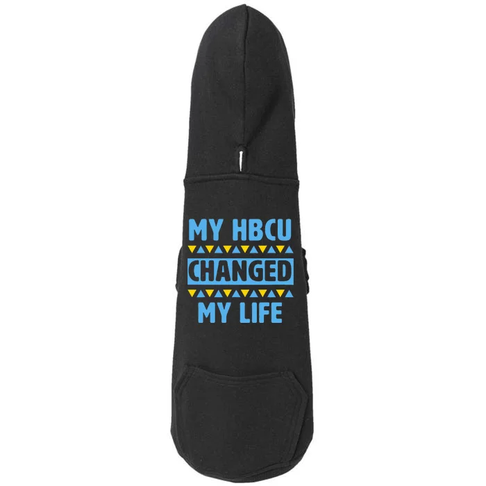 My HBCU Changed My Life Historical Black College Alumni Doggie 3-End Fleece Hoodie