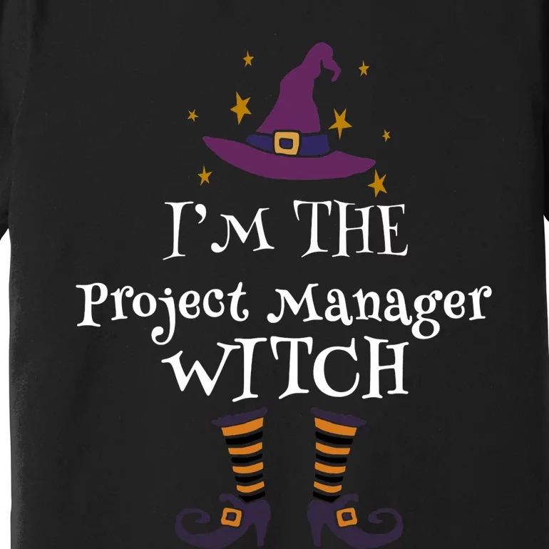 Matching Halloween Costume IM The Project Manager Witch Premium T-Shirt