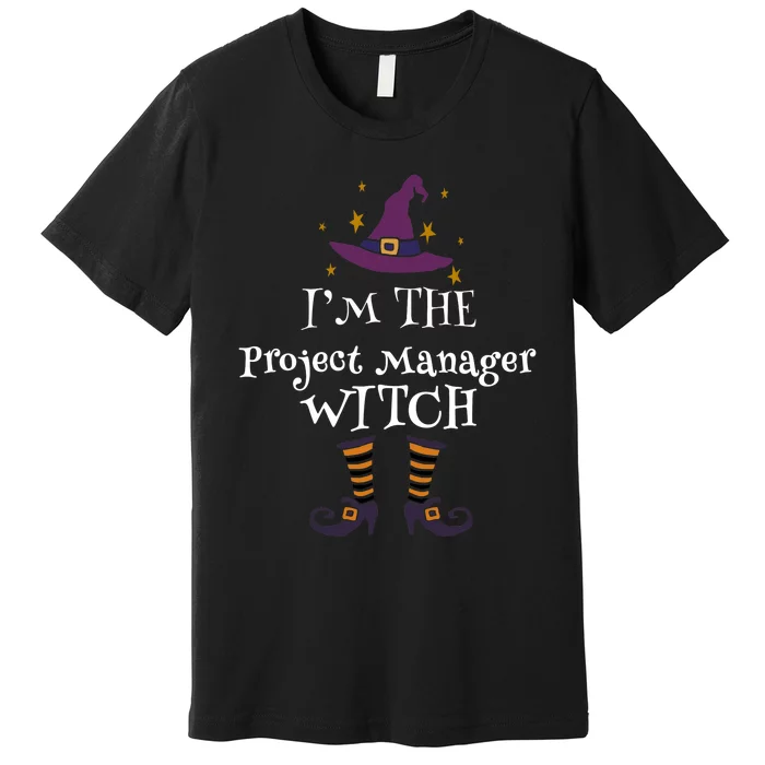 Matching Halloween Costume IM The Project Manager Witch Premium T-Shirt