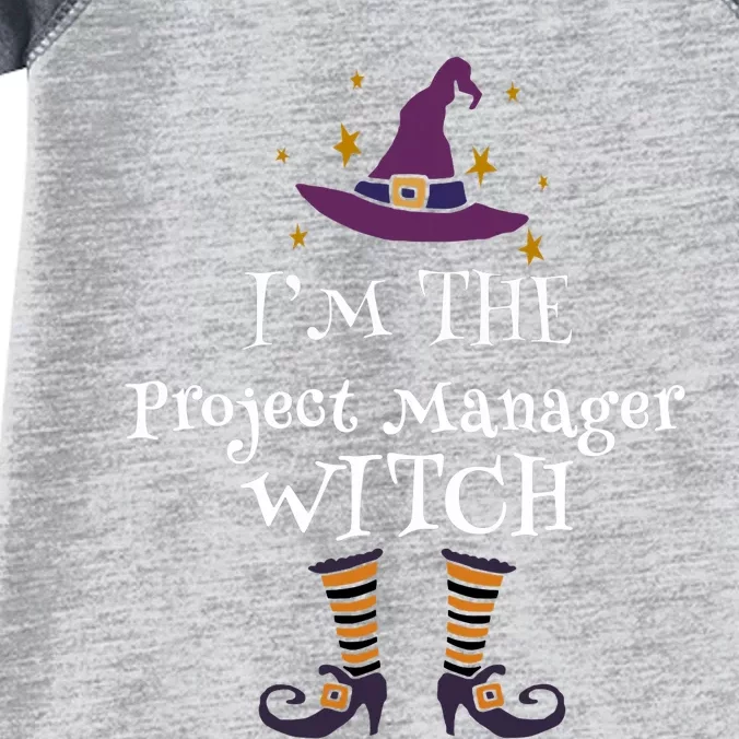 Matching Halloween Costume IM The Project Manager Witch Infant Baby Jersey Bodysuit