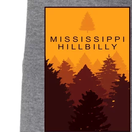 Mississippi Hillbilly Cute Gift Doggie 3-End Fleece Hoodie