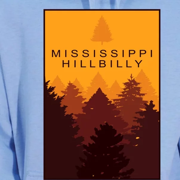 Mississippi Hillbilly Cute Gift Unisex Surf Hoodie