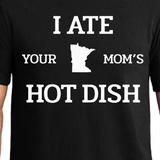 Moms Hot Dish Minnesota Novelty Joke Pajama Set