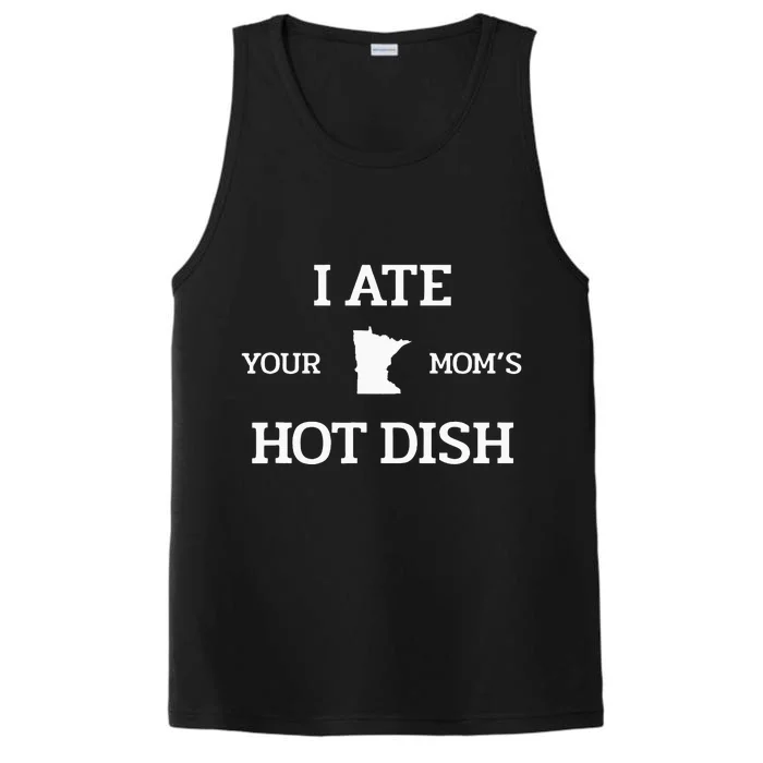 Moms Hot Dish Minnesota Novelty Joke Performance Tank