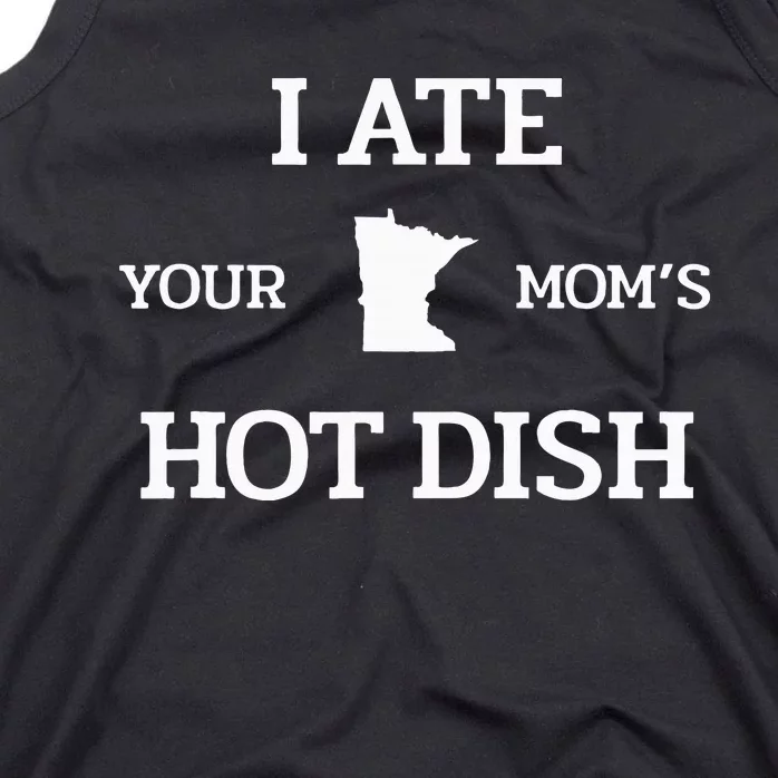 Moms Hot Dish Minnesota Novelty Joke Tank Top