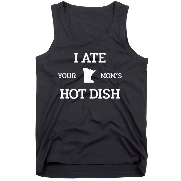 Moms Hot Dish Minnesota Novelty Joke Tank Top