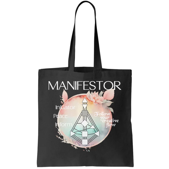 Manifestors Human Design Gift Pastel Aura Premium Tote Bag