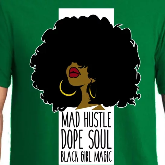 Mad Hustle Dope Soul Black Magic Black History Month Great Gift Pajama Set