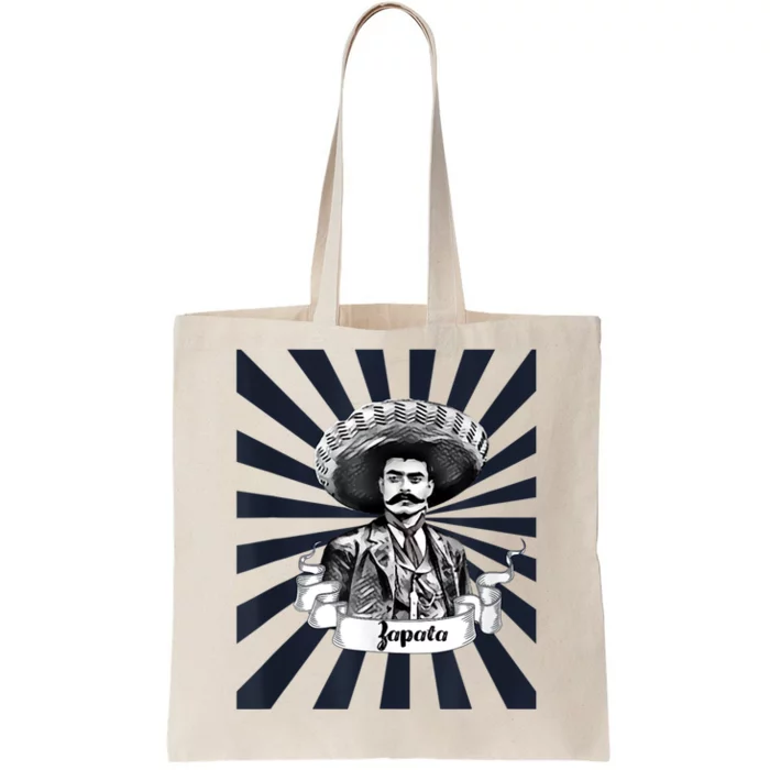 Mexican Hero Emiliano Zapata Tote Bag