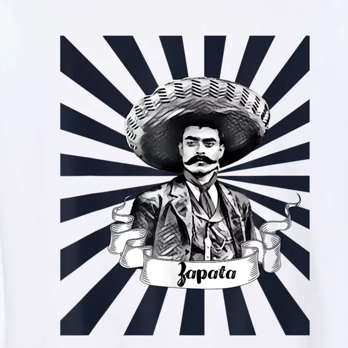 Mexican Hero Emiliano Zapata Garment-Dyed Sweatshirt