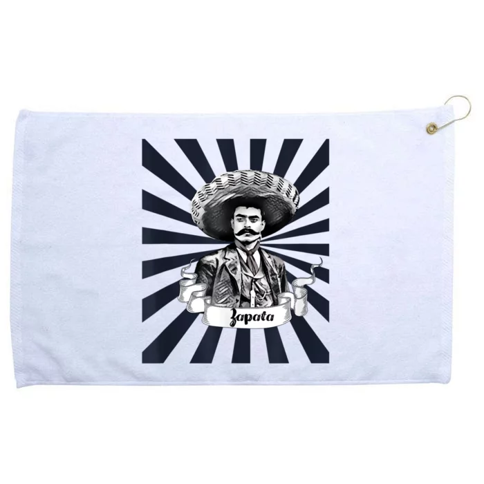 Mexican Hero Emiliano Zapata Grommeted Golf Towel