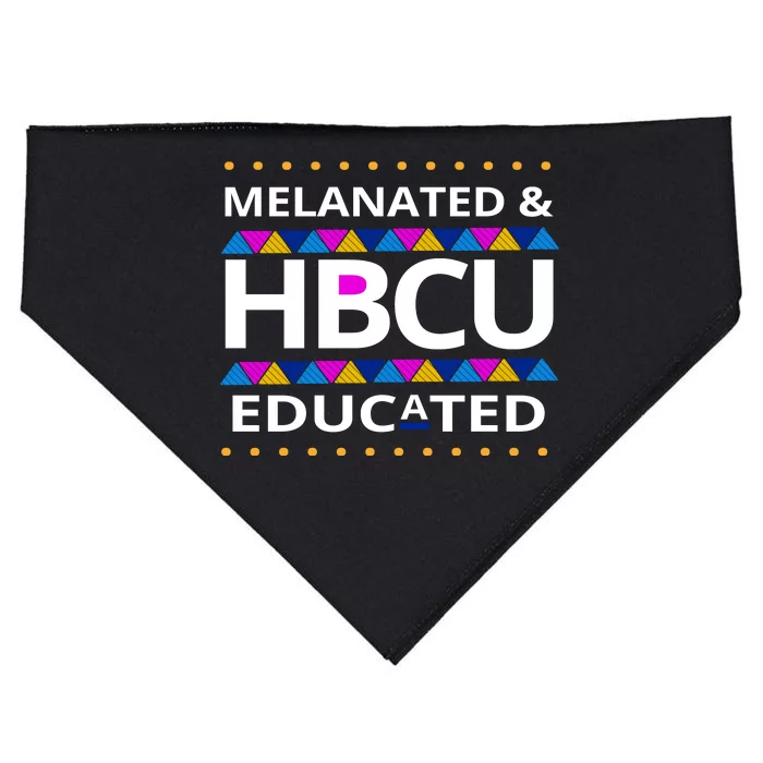 Melanated HBCU Educated USA-Made Doggie Bandana