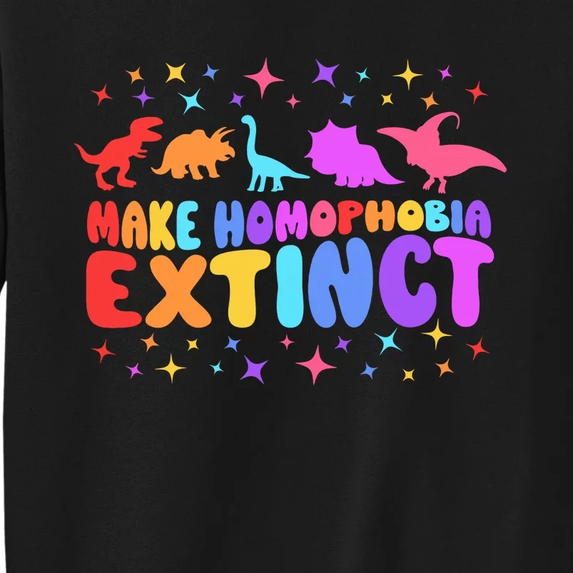 Make Homophobia Extinct Pride Month Sweatshirt