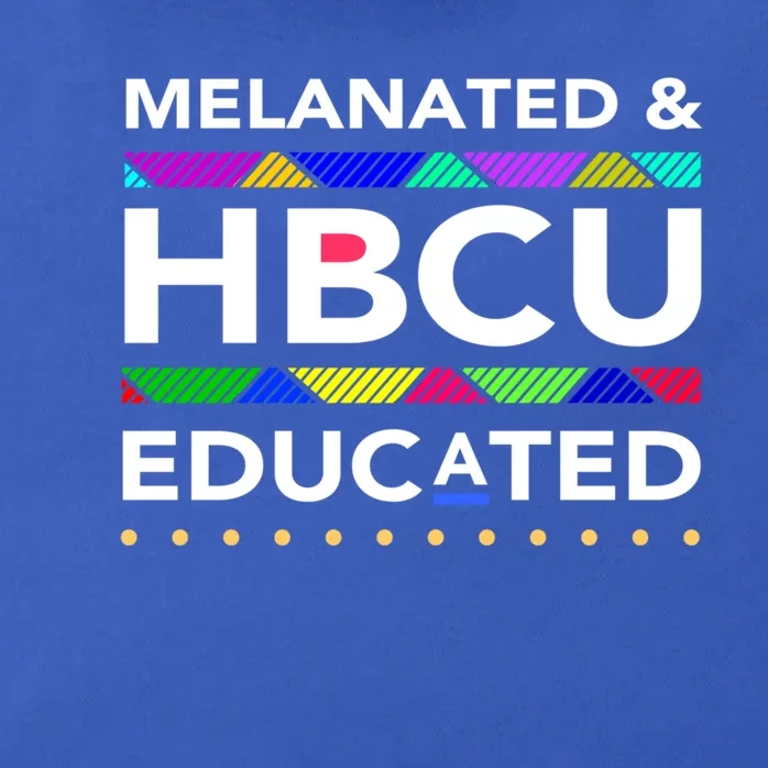 Melanated Hbcu Educated (Historically Black Colleges Unis) Gift Zip Tote Bag