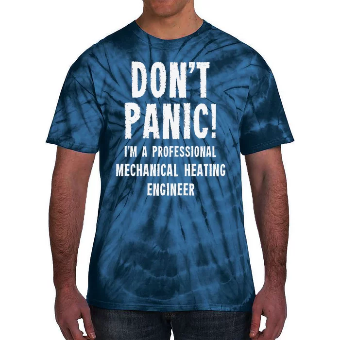 Mechanical Heating Engineer Tie-Dye T-Shirt