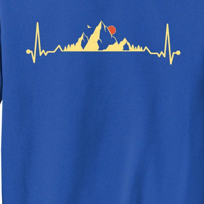 Mountain Heartbeat Fun Snowboarding And Skiing Tees Meaningful Gift Sweatshirt