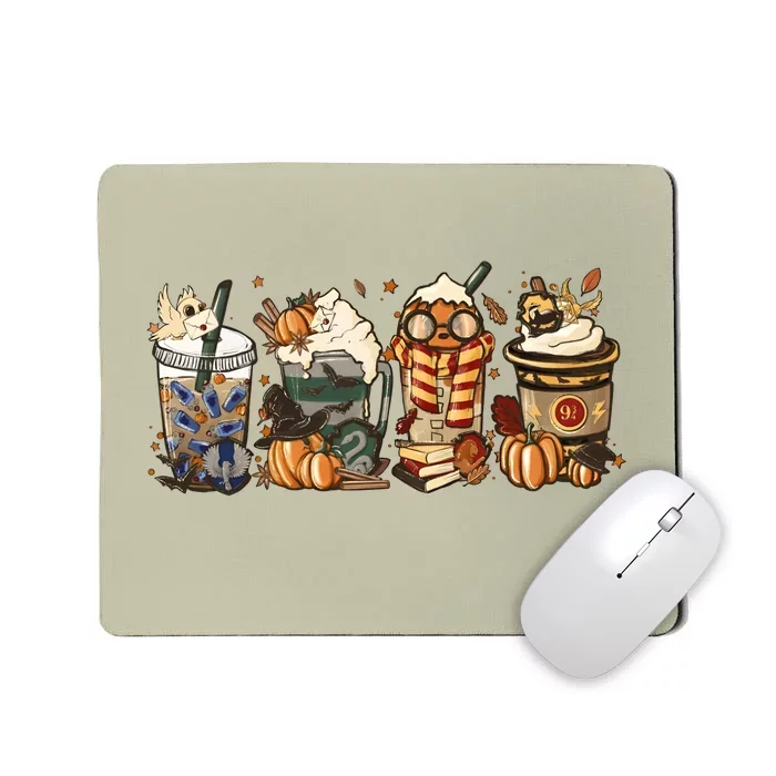 Magic Harry Fall Halloween Pumpkin Spice Latte Mousepad