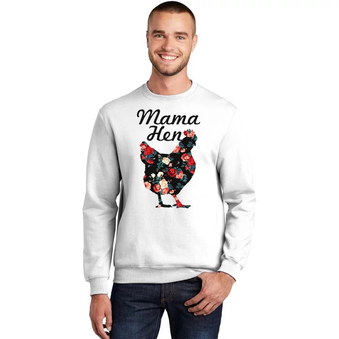 Mama Hen Funny Mothers Day Chicken Mom Farmer Farm Gift Sweatshirt