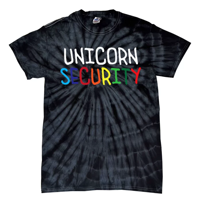 Magical Halloween Family Costume Set Unicorn Security Squad Tie-Dye T-Shirt