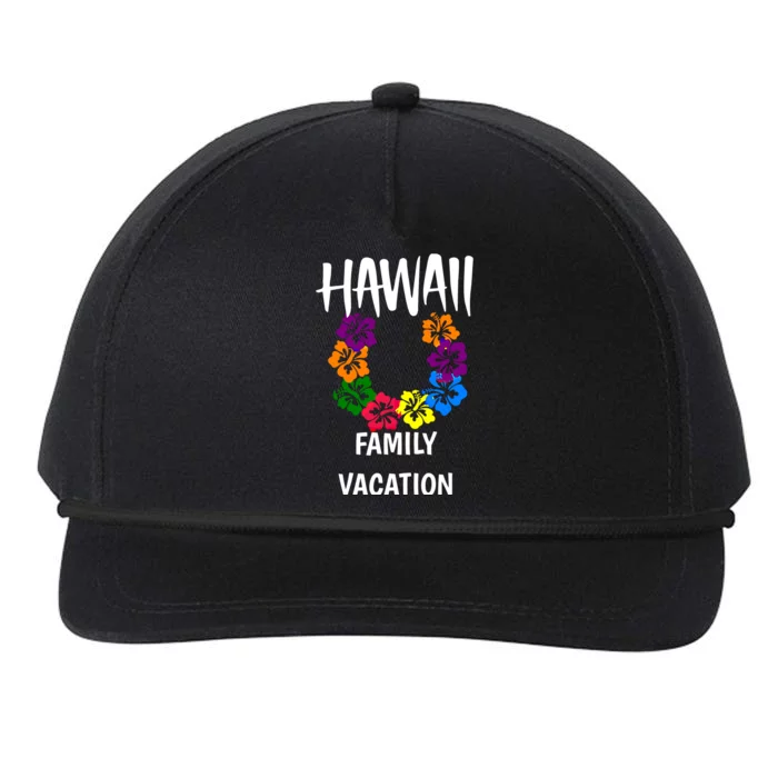 Matching Hawaii Family Vacation Outfit And Gift Snapback Five-Panel Rope Hat