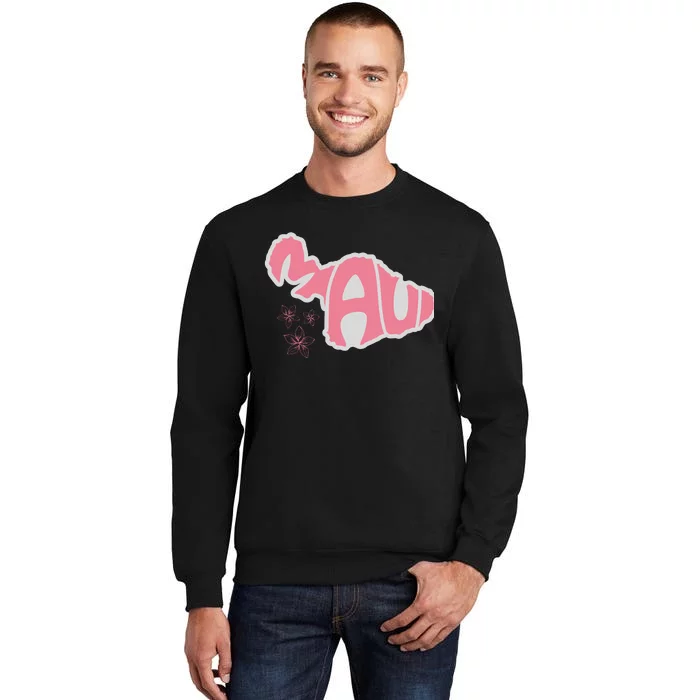 Maui Hawaii Floral Sweatshirt