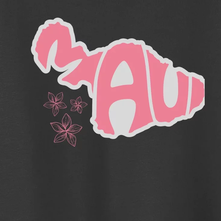 Maui Hawaii Floral Toddler T-Shirt