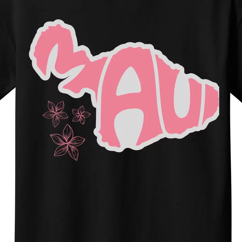 Maui Hawaii Floral Kids T-Shirt