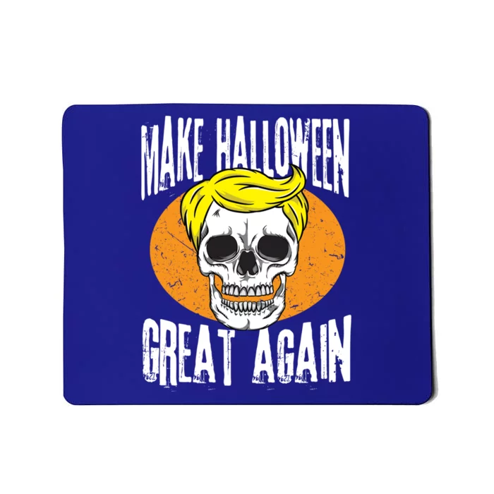 Make Halloween Great Again Funny Trump Skull Skeleton Bones Cool Gift Mousepad