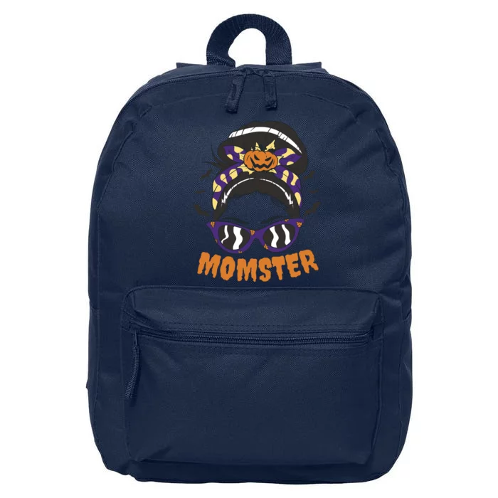 Momster Halloween Gift For Mom 16 in Basic Backpack