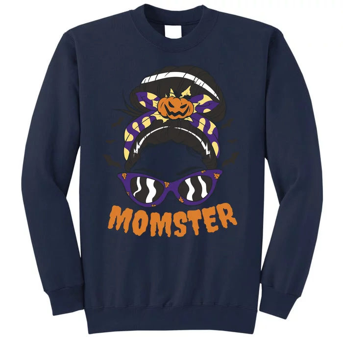 Momster Halloween Gift For Mom Tall Sweatshirt