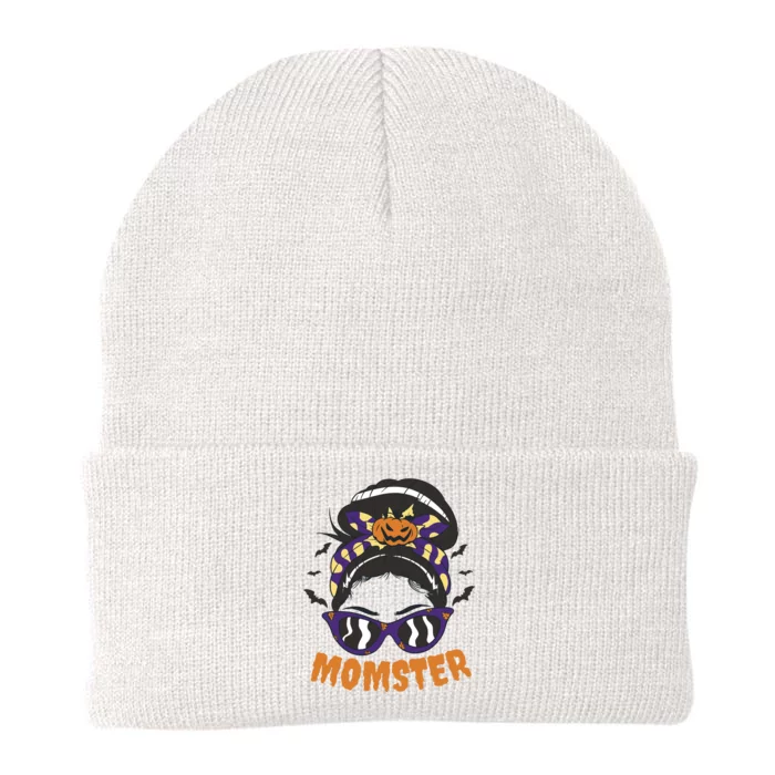 Momster Halloween Gift For Mom Knit Cap Winter Beanie