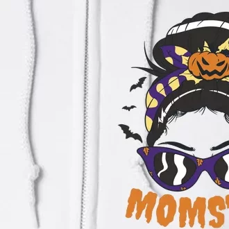 Momster Halloween Gift For Mom Full Zip Hoodie