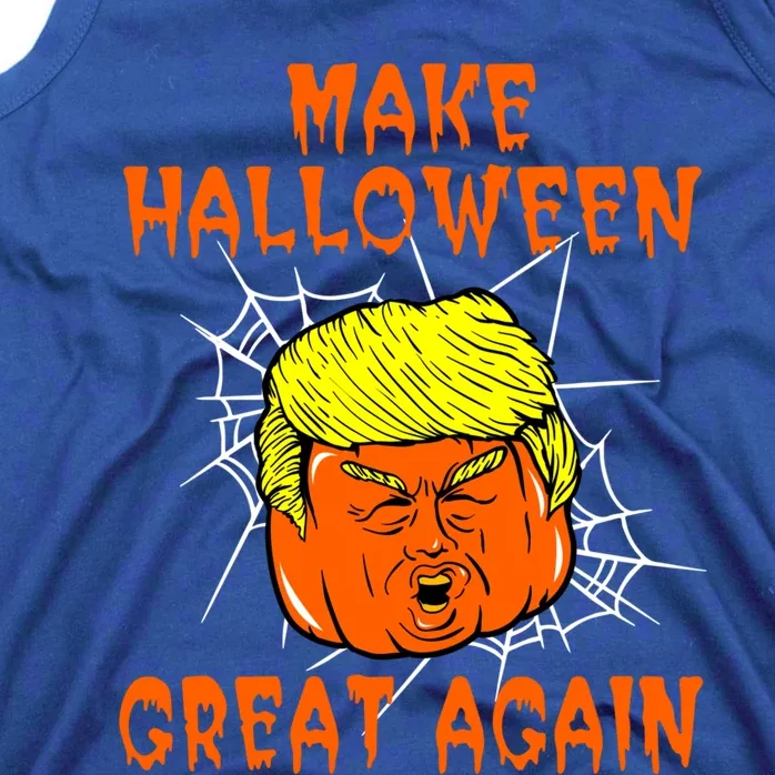 Make Halloween Great Again Halloween Party Trumpkin Gift Tank Top