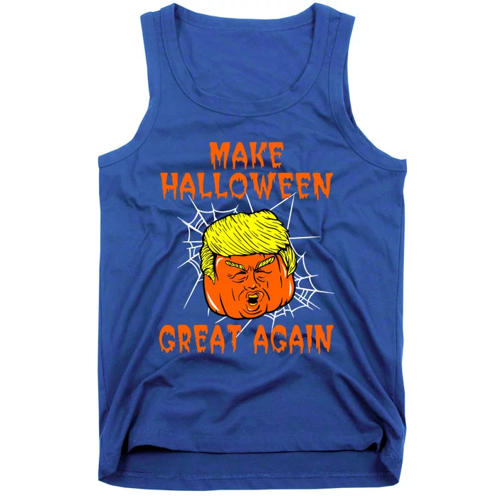 Make Halloween Great Again Halloween Party Trumpkin Gift Tank Top