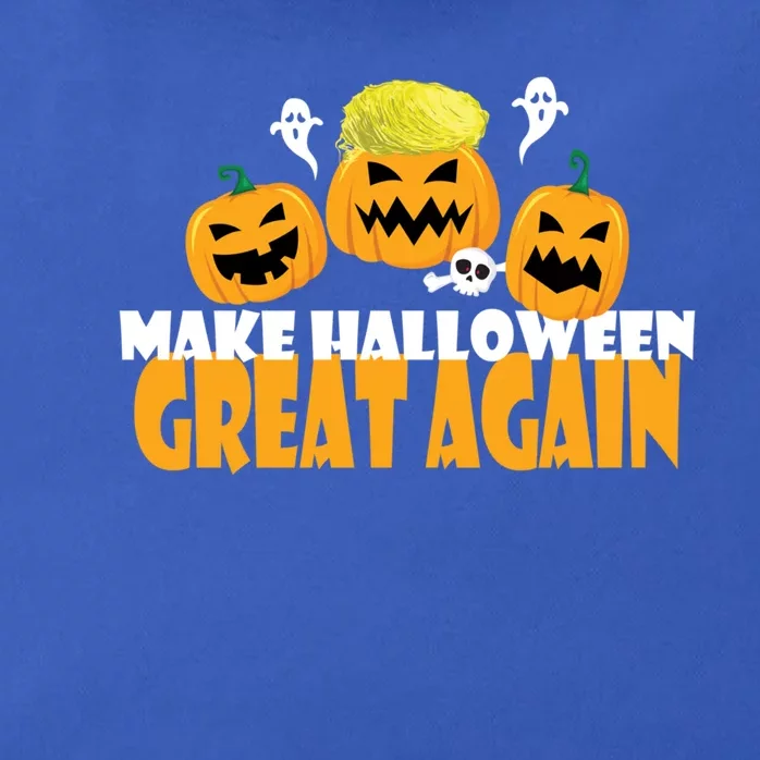 Make Halloween Great Again Meaningful Gift Zip Tote Bag