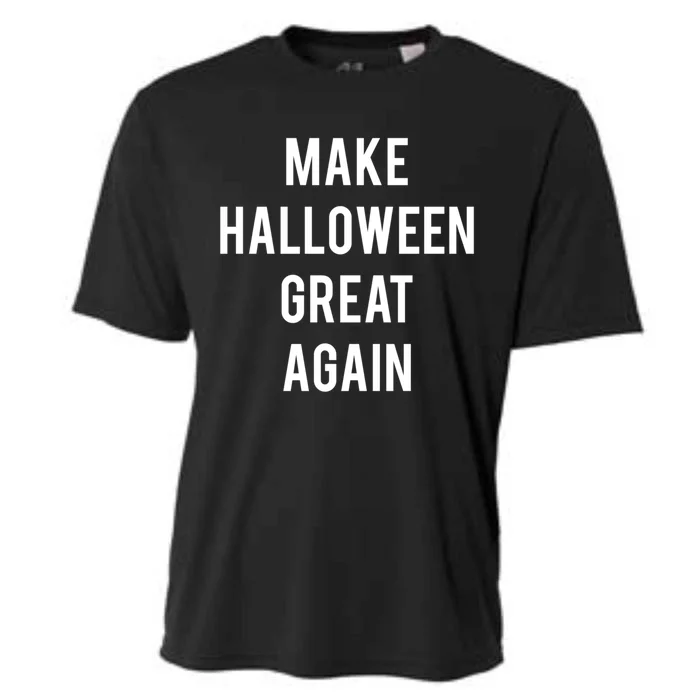 Make Halloween Great Again Gift Cooling Performance Crew T-Shirt