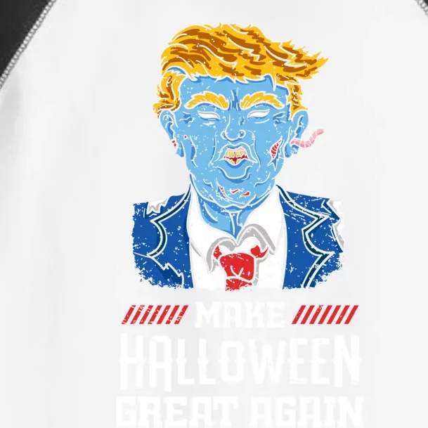 Make Halloween Great Again Donald Trump Zombie Funny Gift Toddler Fine Jersey T-Shirt