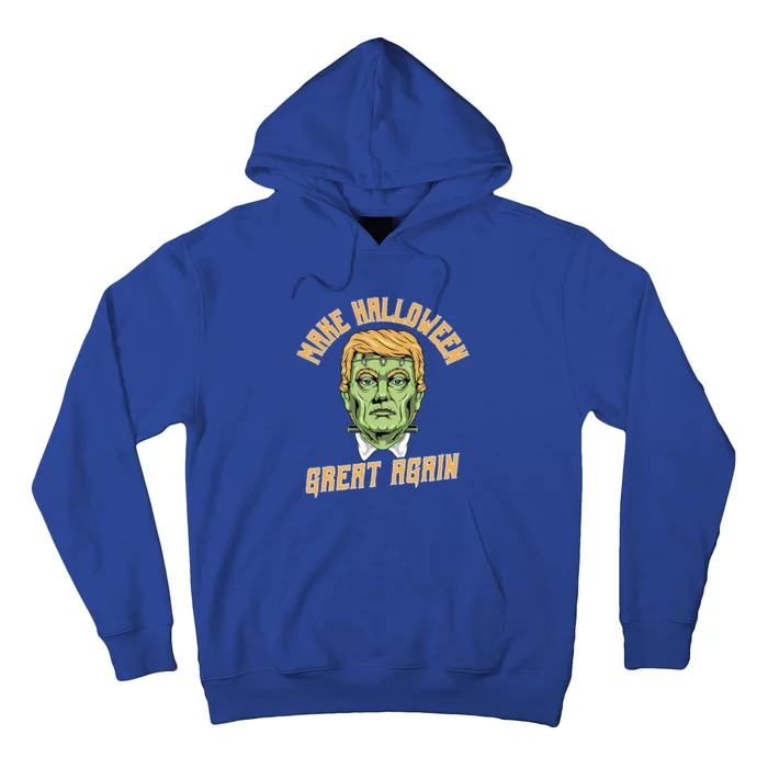 Make Halloween Great Again Funny Donald Trump Halloween Gift Hoodie