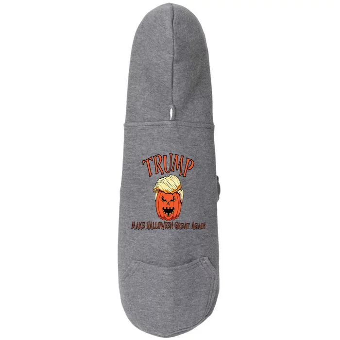 Make Halloween Great Again Trump Great Gift Doggie 3-End Fleece Hoodie