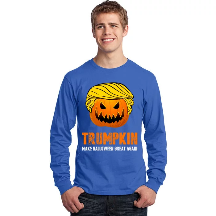 Make Halloween Great Again Trumpkin Cool Gift Tall Long Sleeve T-Shirt