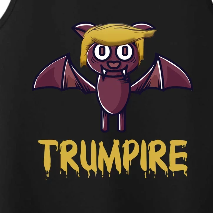 Make Halloween Great Again Vampire Trumpire Usa President Gift Performance Tank