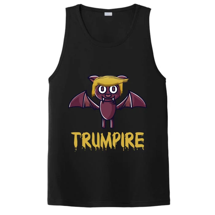 Make Halloween Great Again Vampire Trumpire Usa President Gift Performance Tank