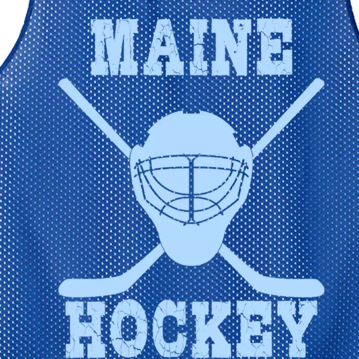 Maine Hockey Gift Mesh Reversible Basketball Jersey Tank