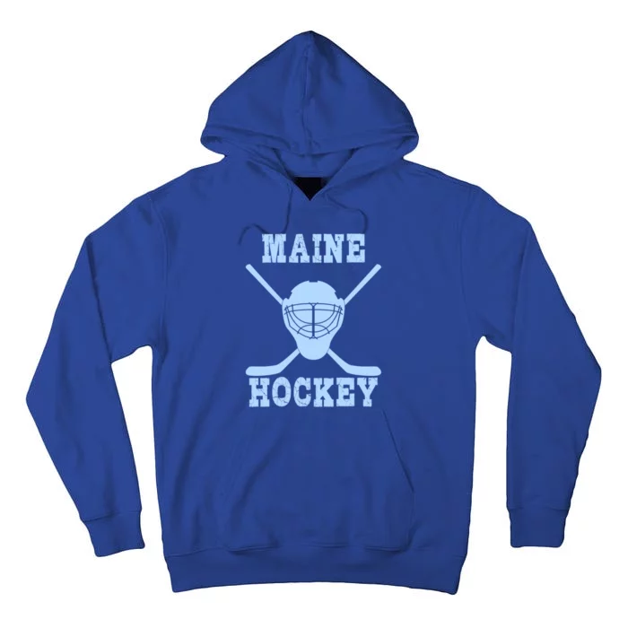 Maine Hockey Gift Tall Hoodie