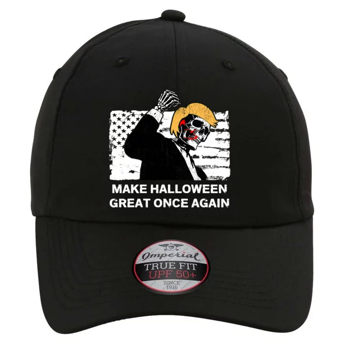 Make Halloween Great Onceagain Skeleton Trump 2024 Fight The Original Performance Cap