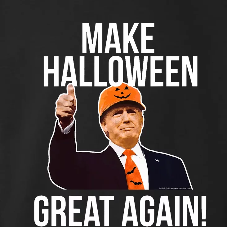 Make Halloween Great Again Donald Trump 2024 Toddler Hoodie