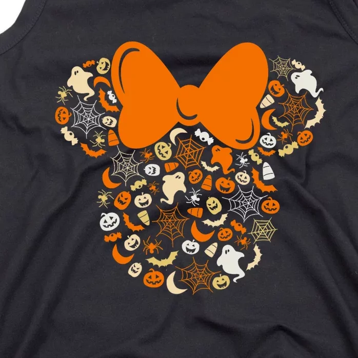 Mouse Halloween Ghosts Pumpkins Spiders Tank Top